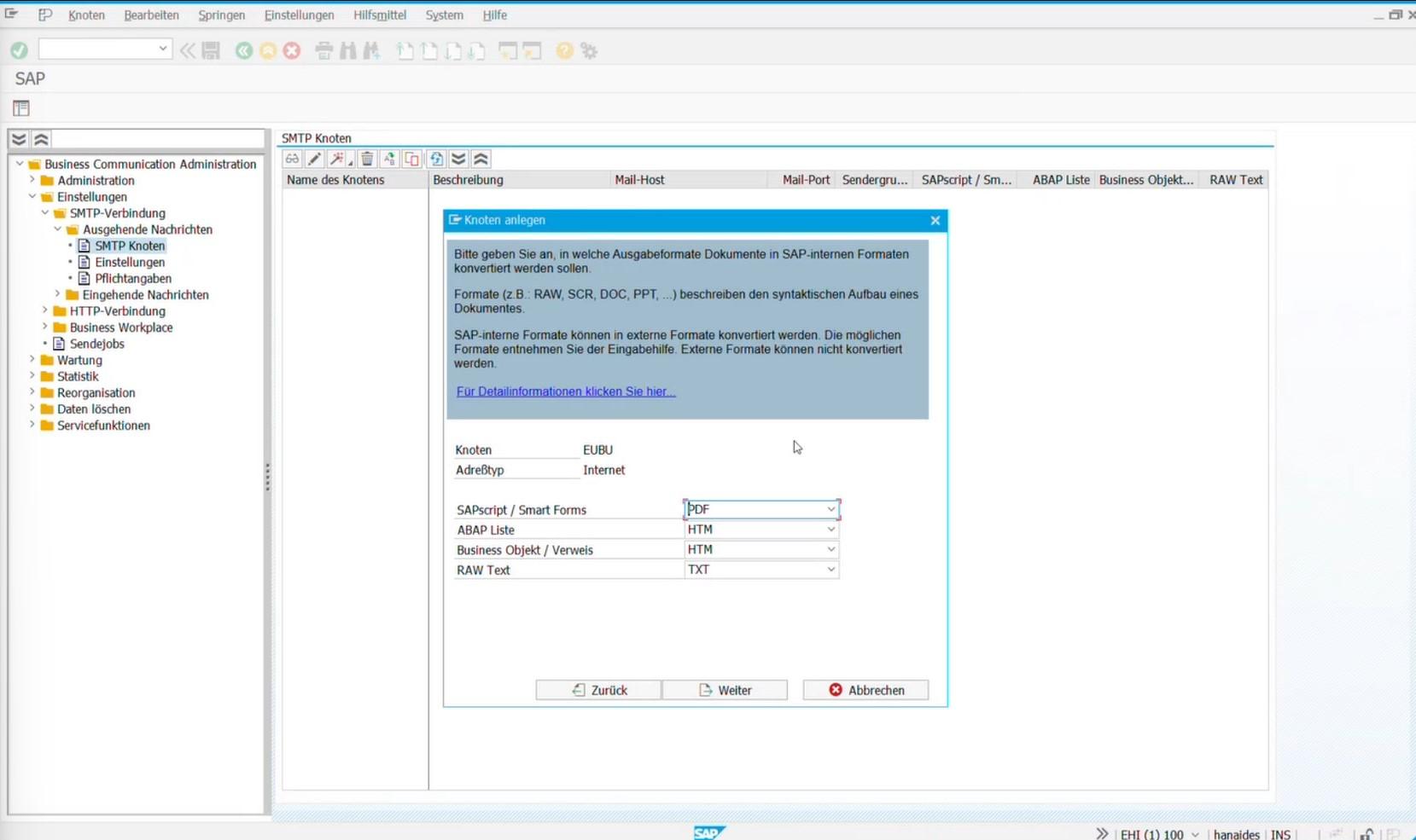 SAP Mail: Standard einrichten und erweitern